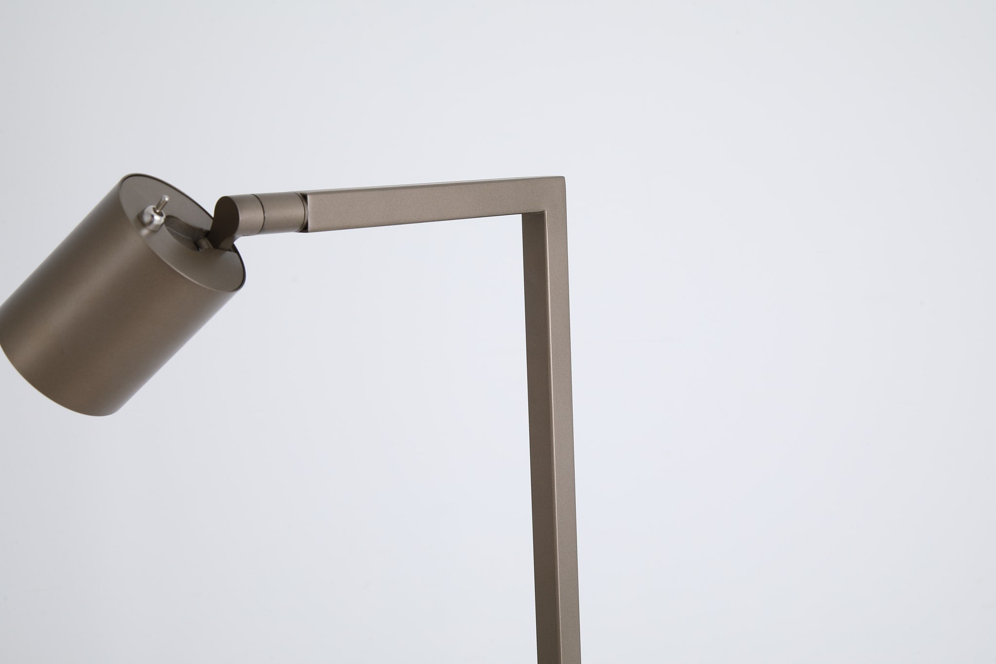 Office 1Lt Floor Lamp, Latte Metal