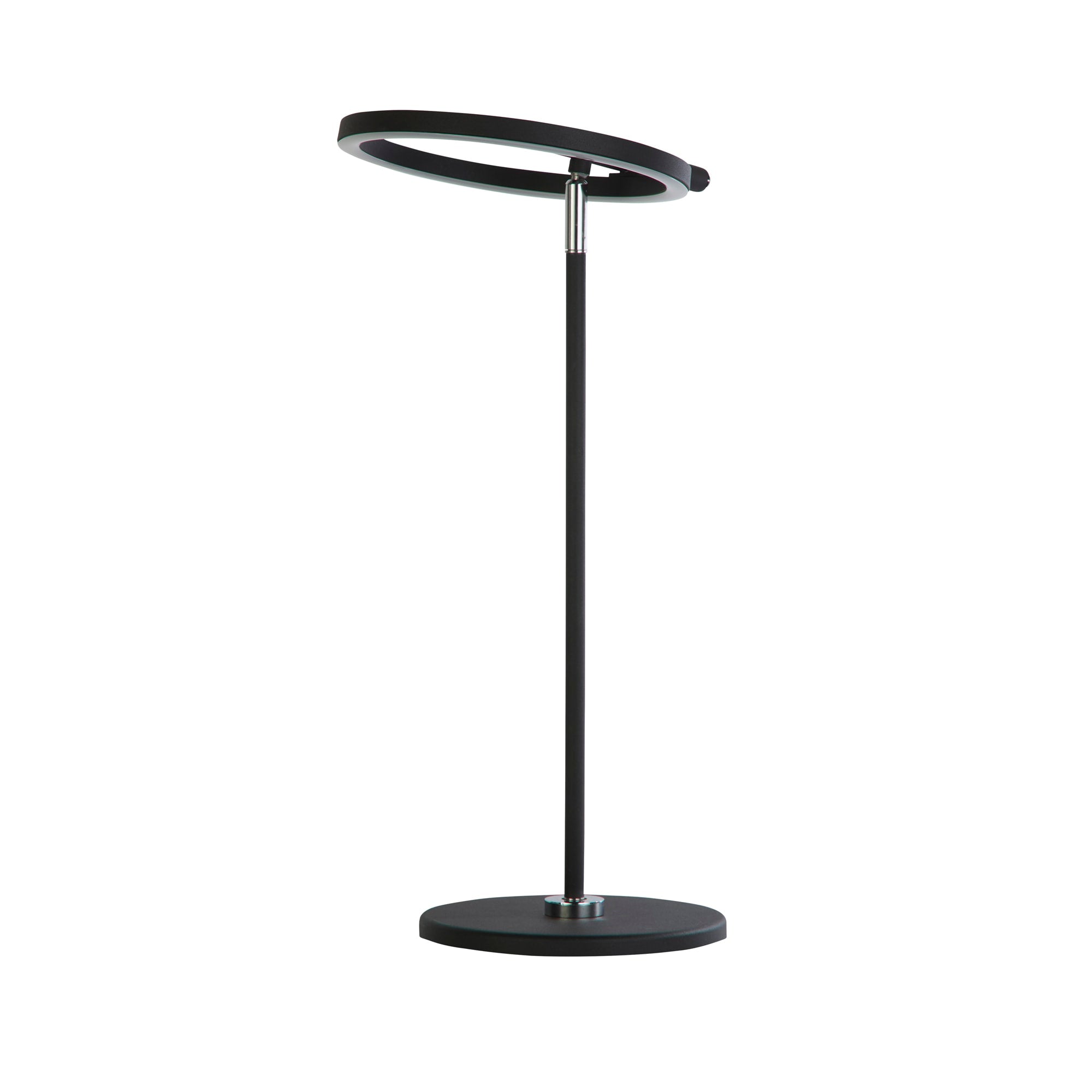 Space LED Table Lamp, Black Metal