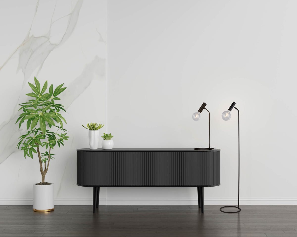 Dulwich Table Lamp - Black Metal