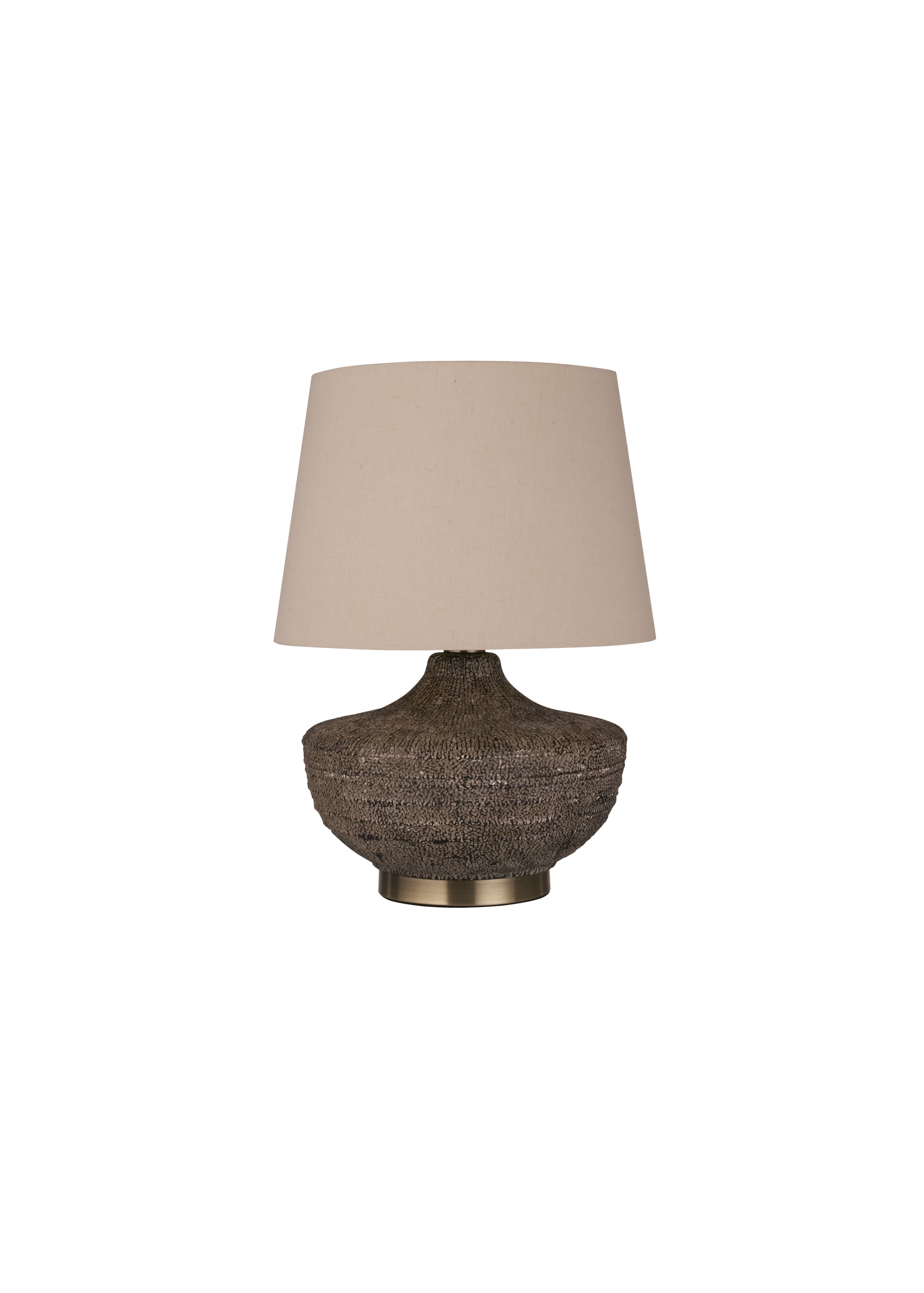 Avaya 1Lt Table Lamp, Ceramic with Linen Shade