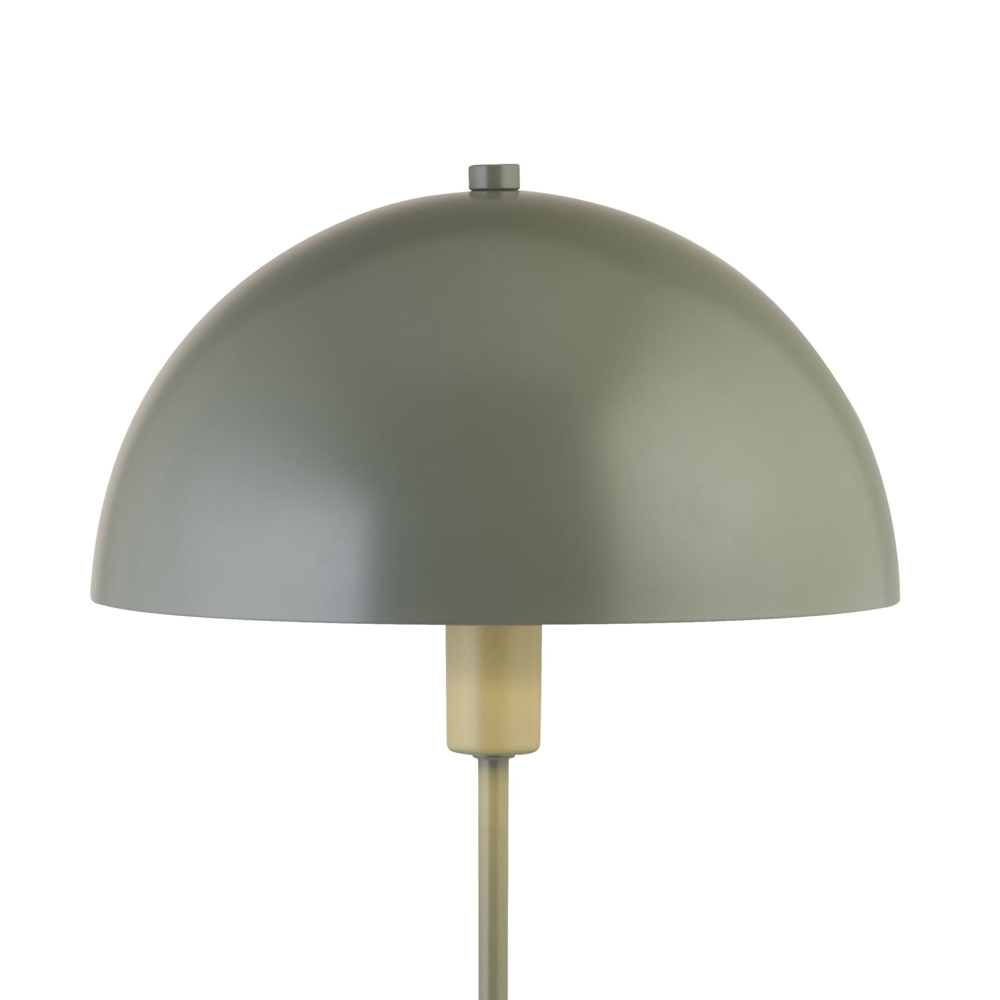 Mushroom Table Lamp - Green Metal
