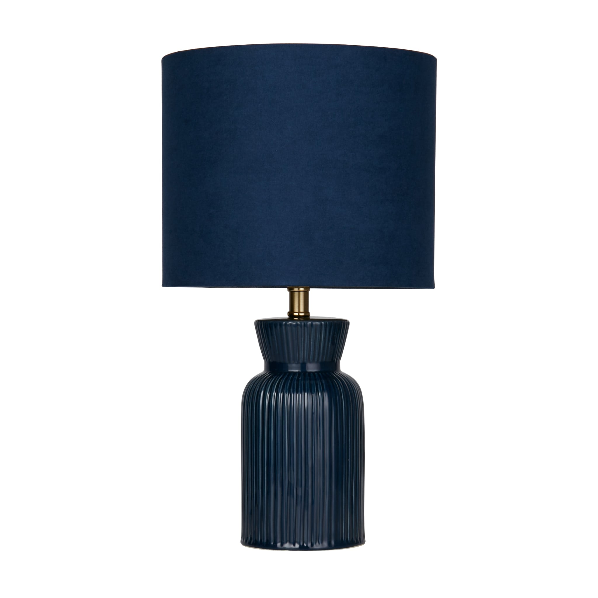 Table Lamp - Ceramic & Fabric