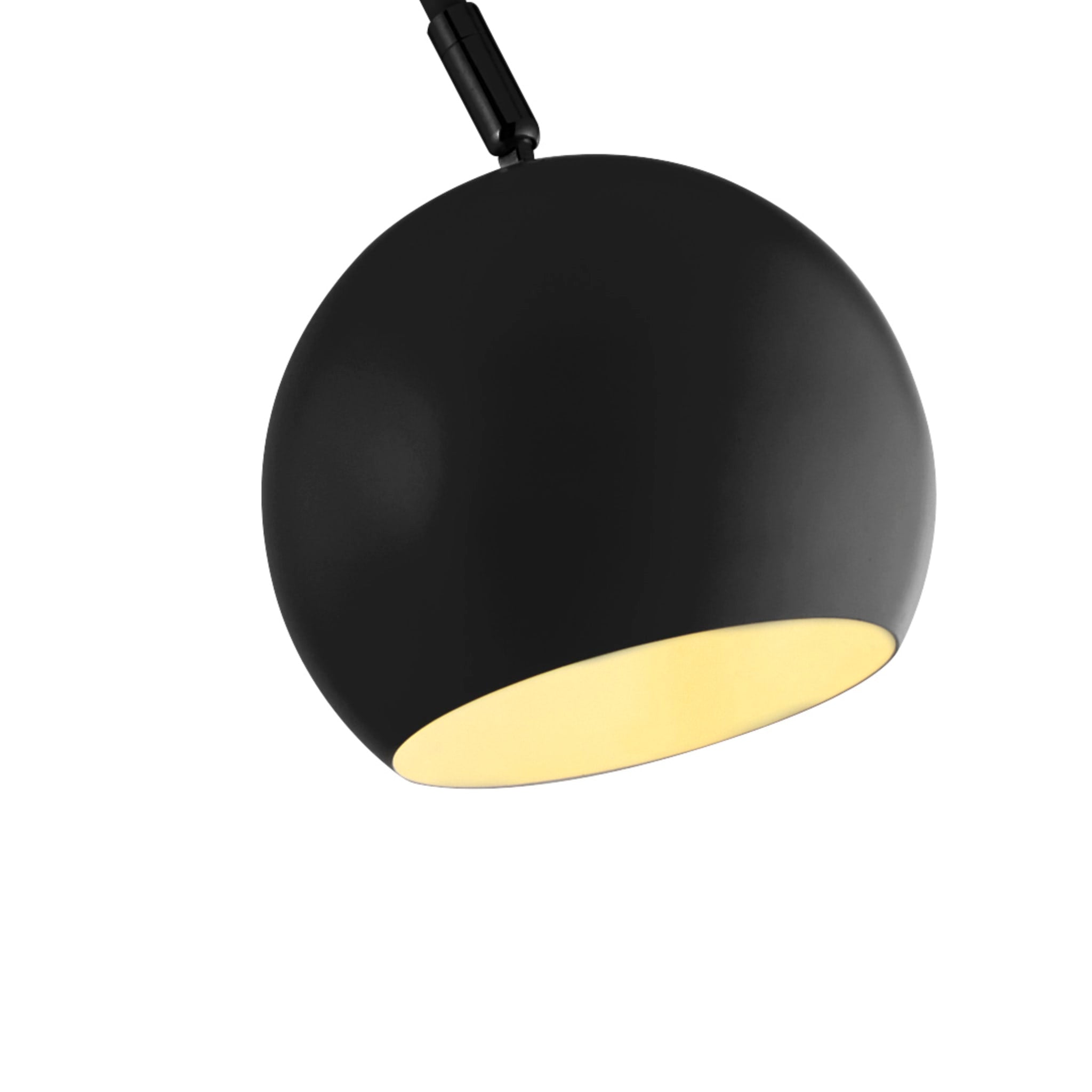 Calumn Floor Lamp - Matt Black Metal