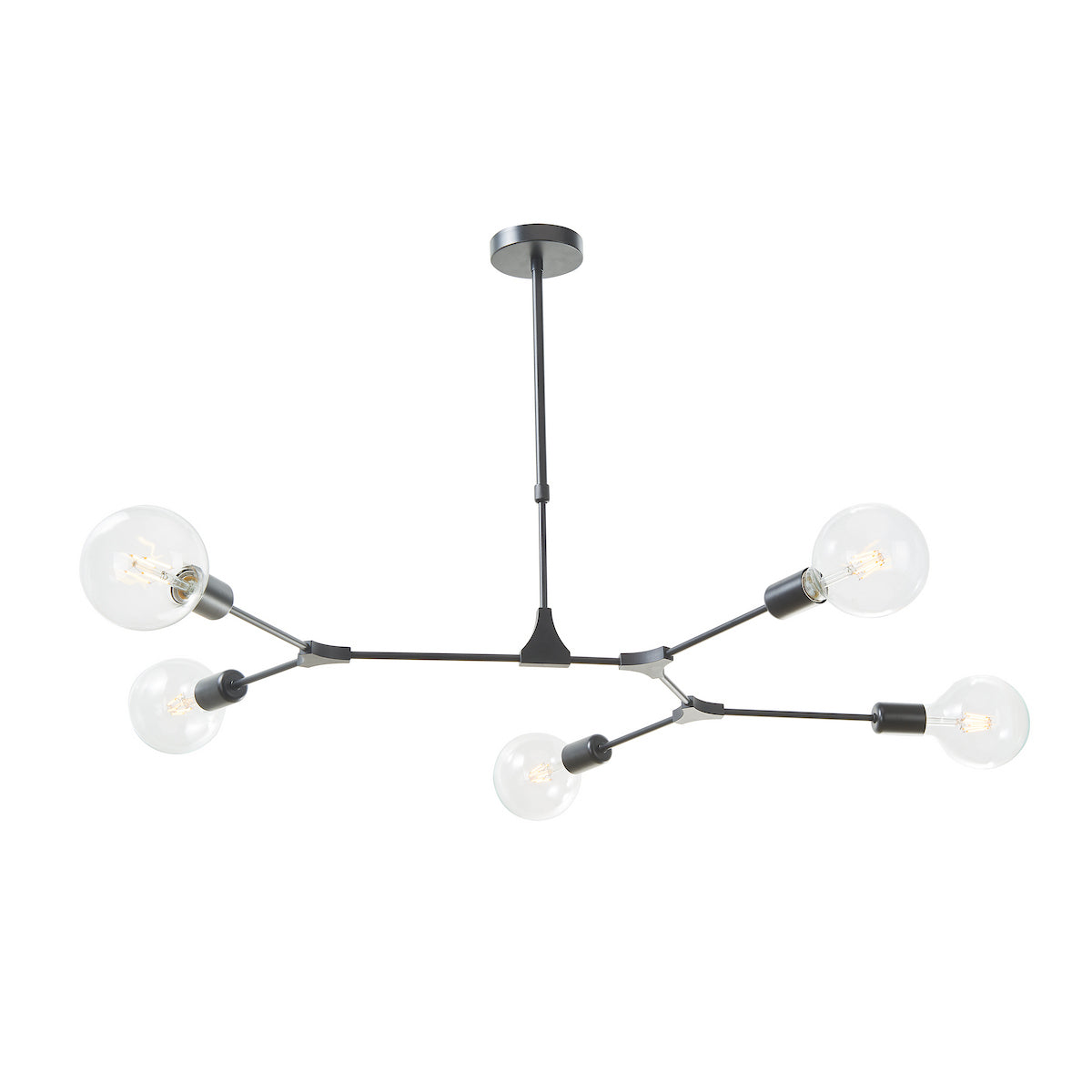 EUPHEMIA 5LT PENDANT BLACK