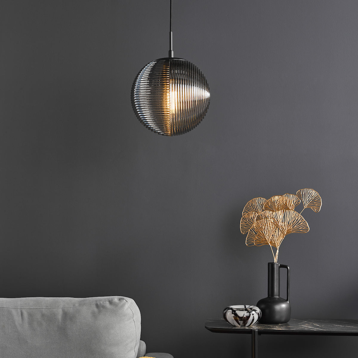 EVANDER 1LT PENDANT BLACK