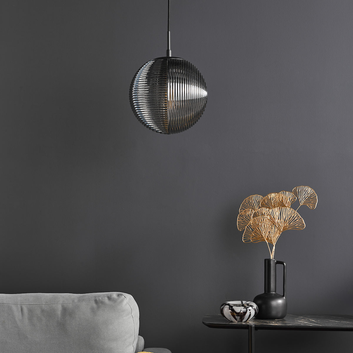 EVANDER 1LT PENDANT BLACK