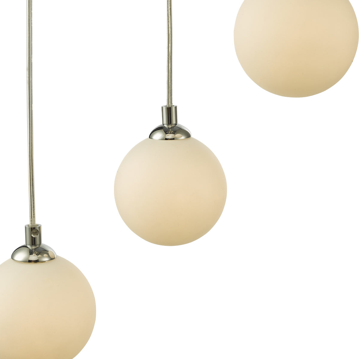 FEDERICO 5LT CLUSTER POL CHR CW OPAL GLASS