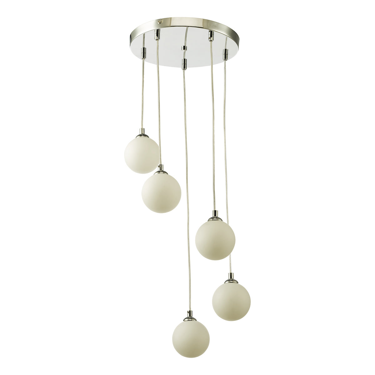FEDERICO 5LT CLUSTER POL CHR CW OPAL GLASS