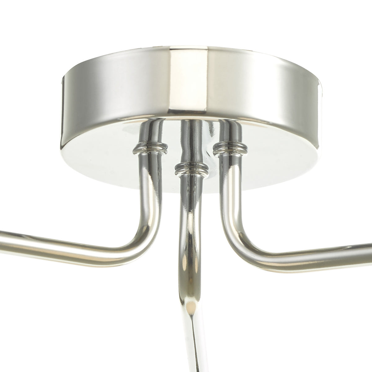 FEYA 3LT SEMI FLUSH POL CHR CW OPAL GLS