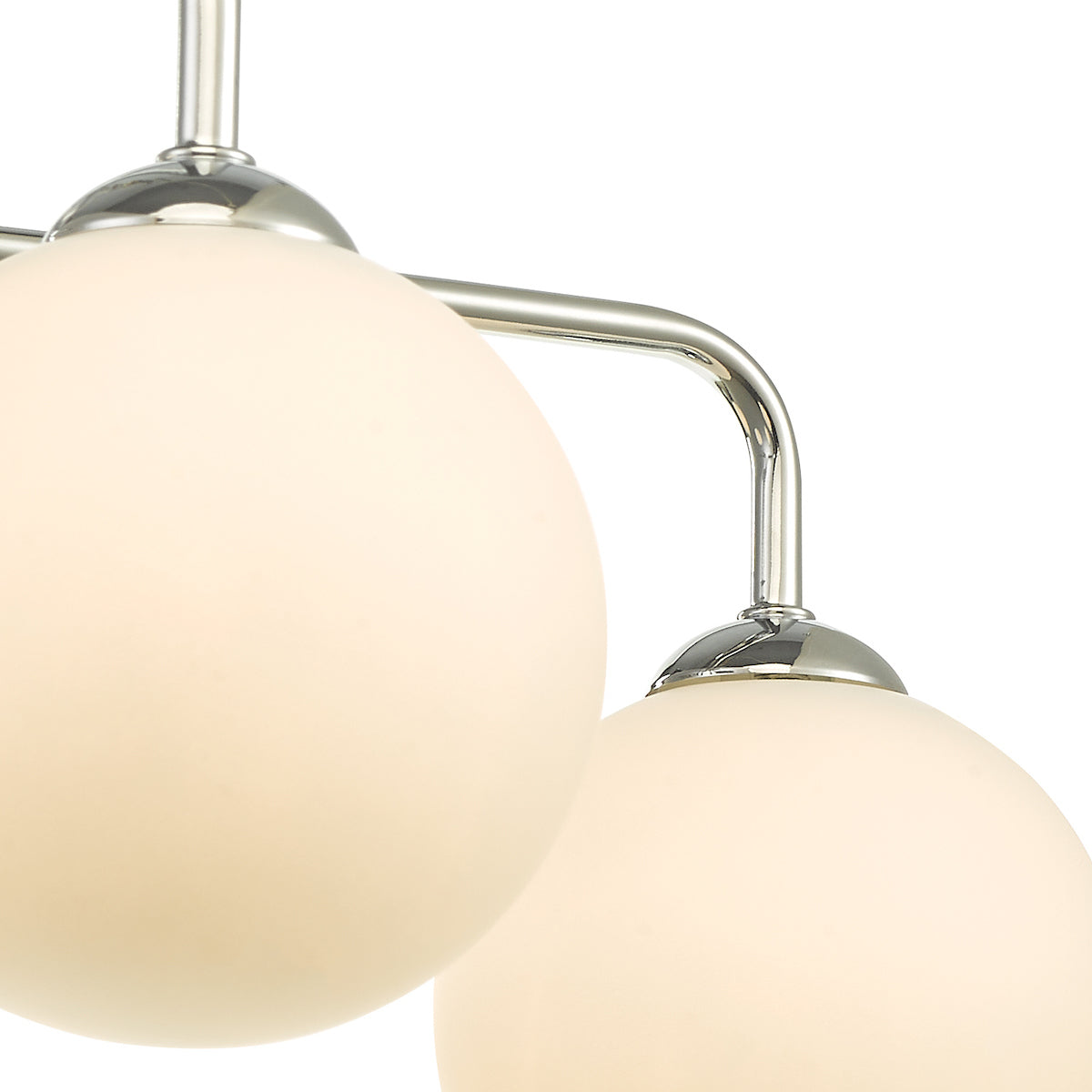 FEYA 5LT SEMI FLUSH POL CHR CW OPAL GLS