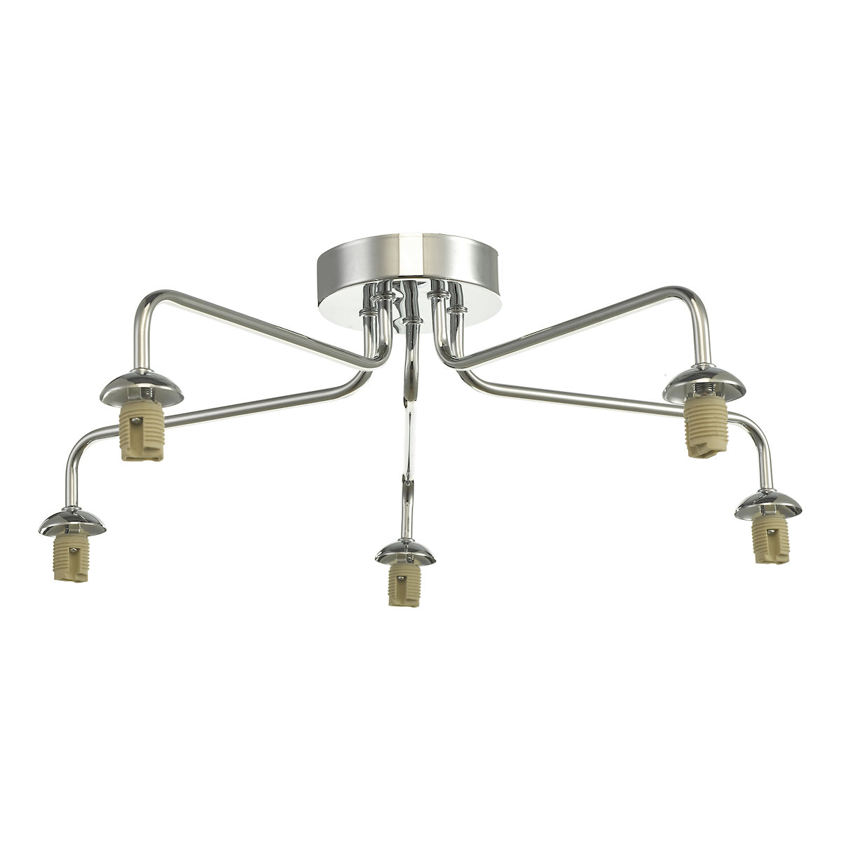 FEYA 5LT SEMI FLUSH POLISHED CHROME FRAME ONLY