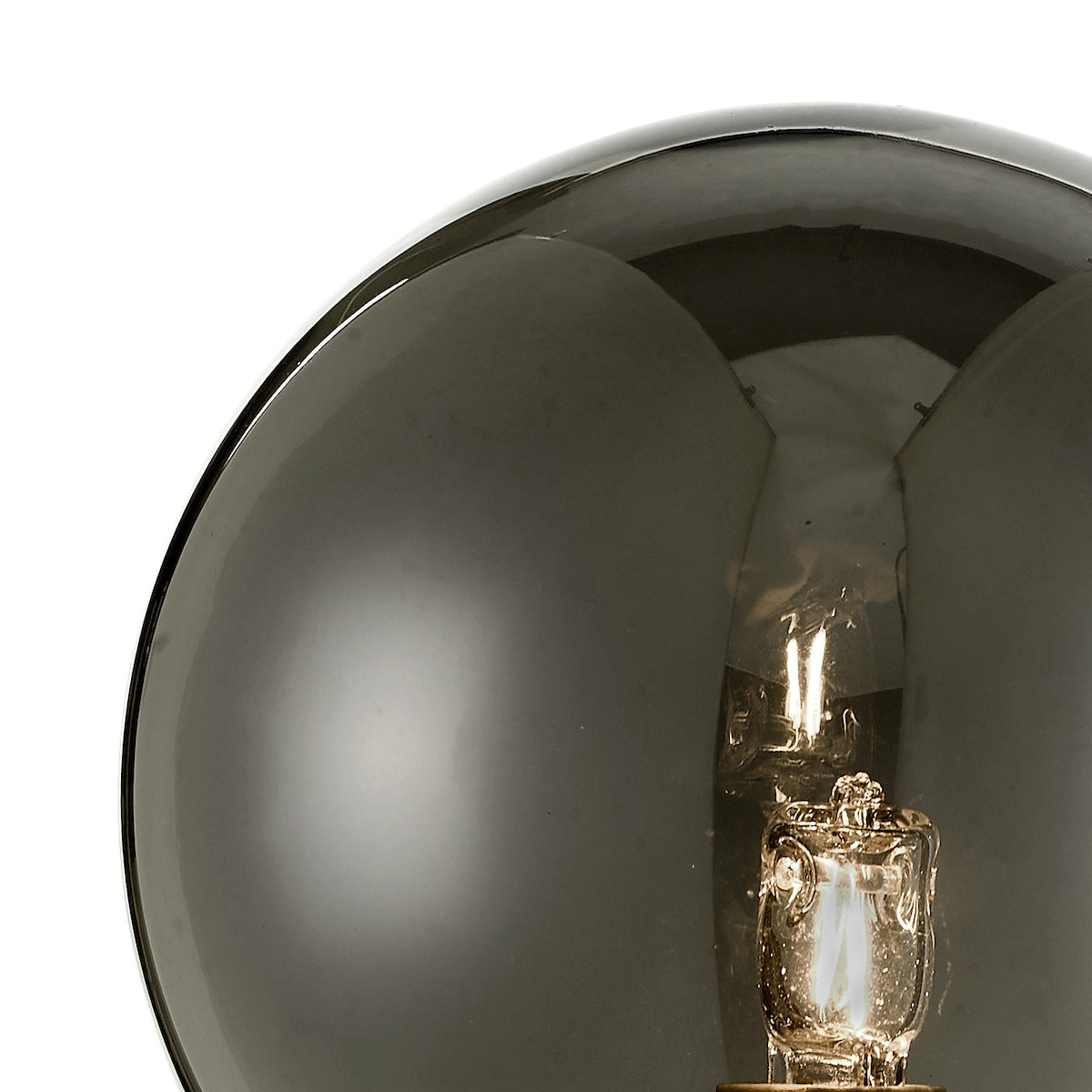 FEYA 1LT WALL LIGHT POL CHR CW SMOKED GLS