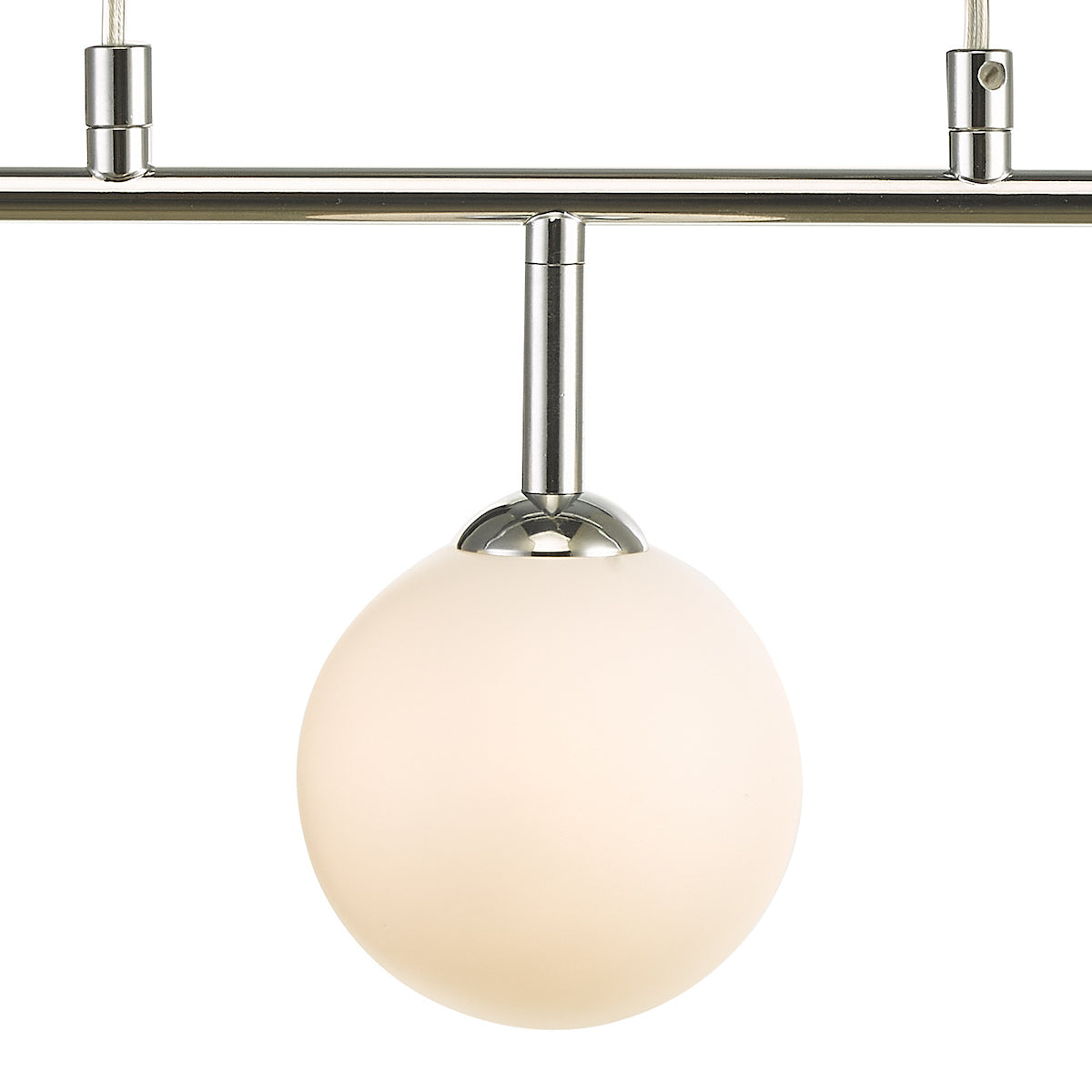FEYA 3LT BAR PENDANT POL CHR CW OPAL GLS