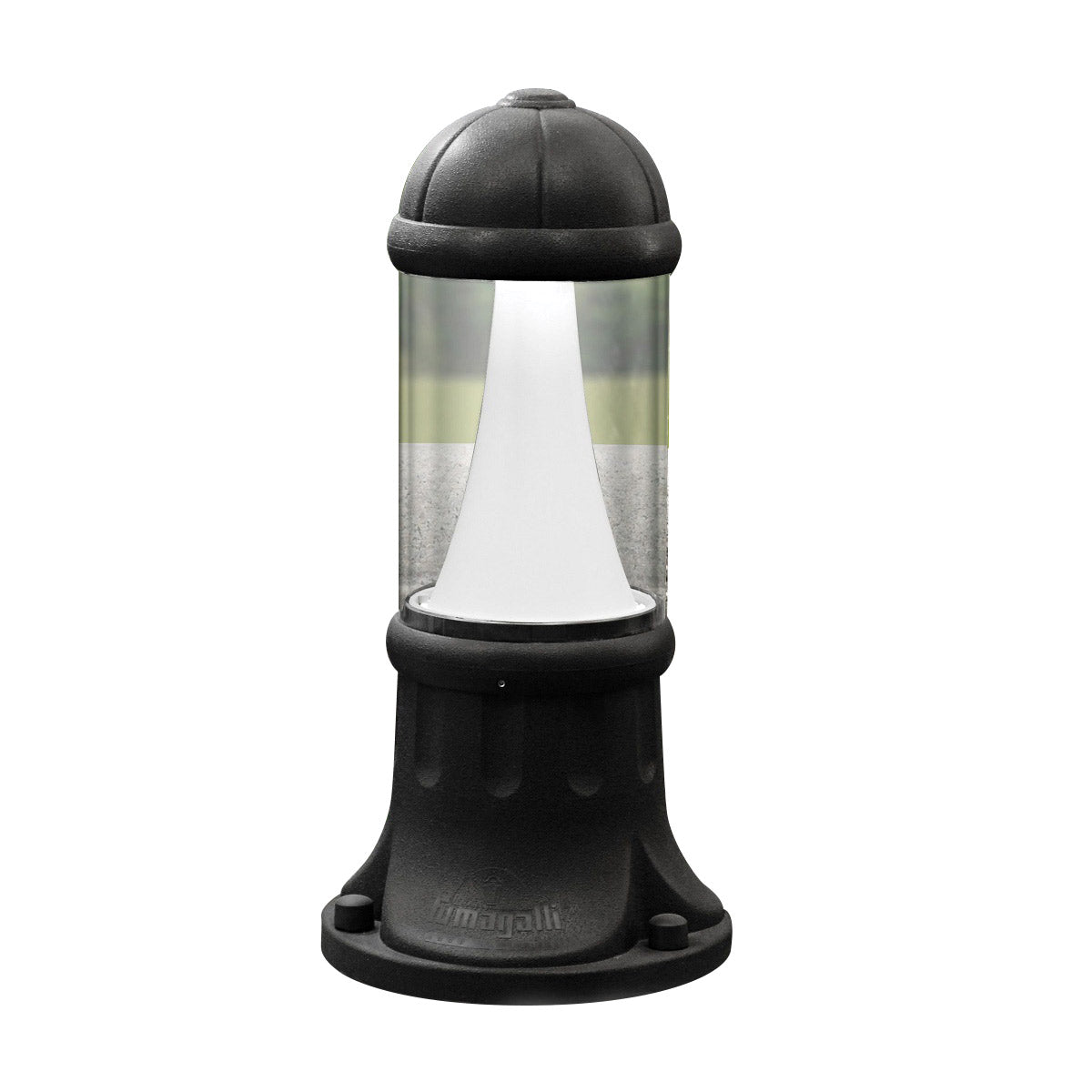 Sauro 10W LED 500mm Bollard Black CCT