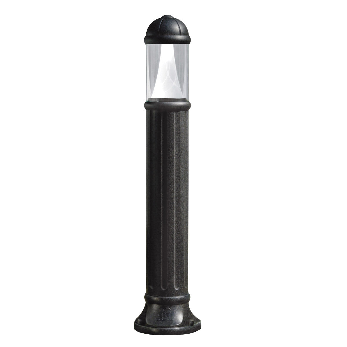 Sauro 10W LED 1100mm Bollard Black CCT