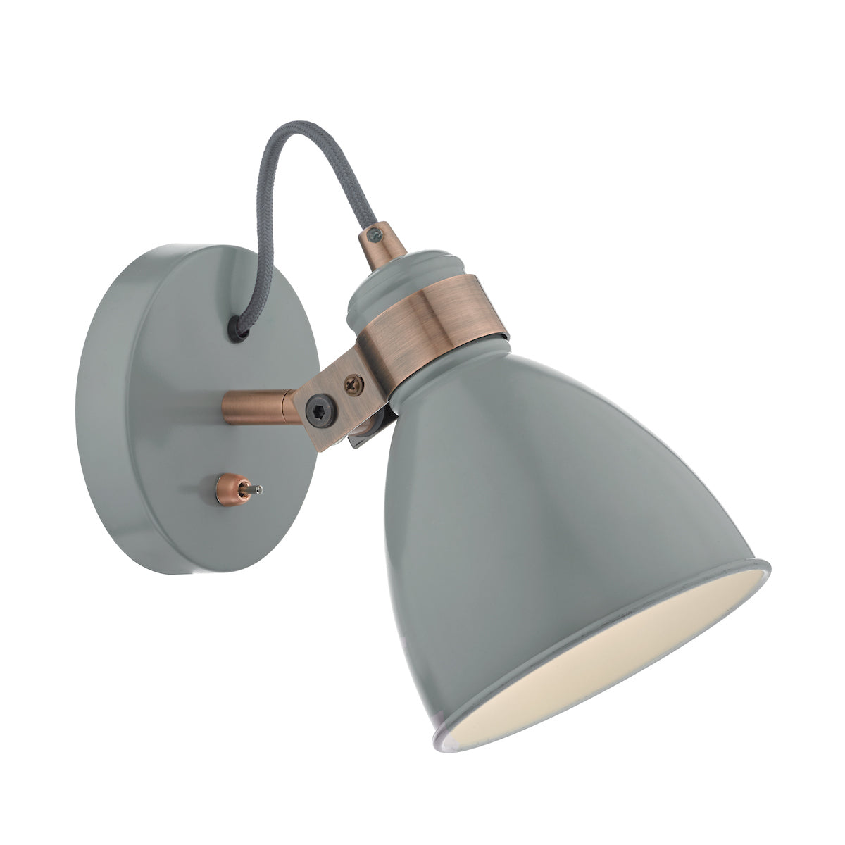 FREDERICK 1LT W/LT GLOSS GREY/ COPPER