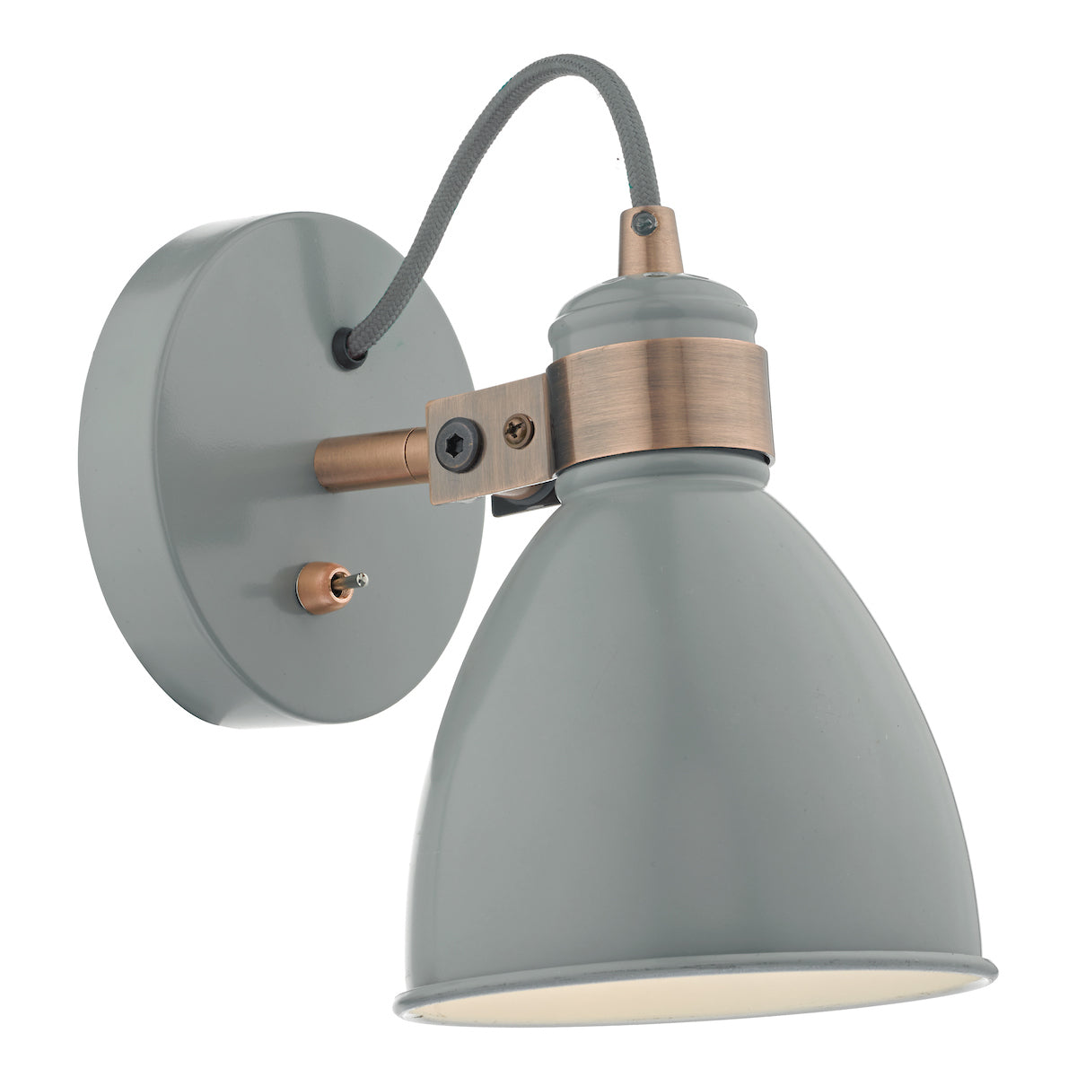 FREDERICK 1LT W/LT GLOSS GREY/ COPPER