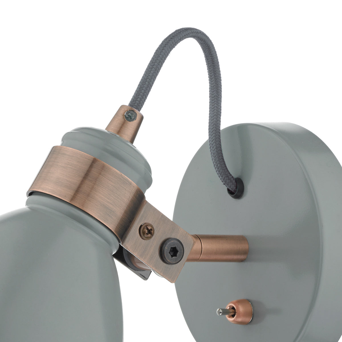 FREDERICK 1LT W/LT GLOSS GREY/ COPPER