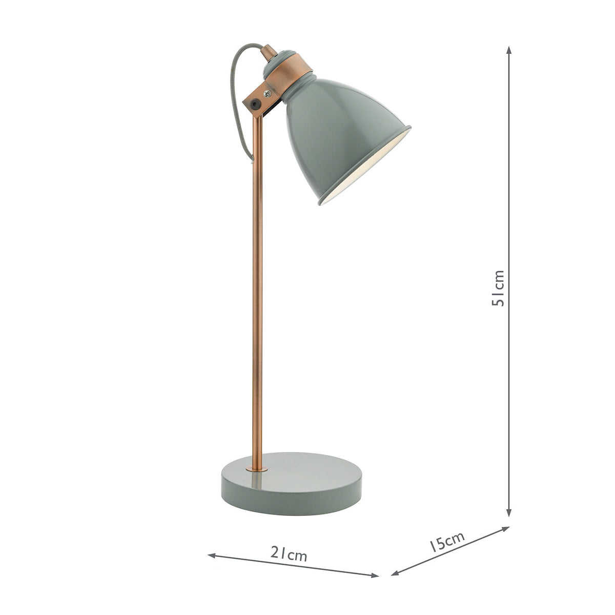 FREDERICK TL GLOSS GREY COPPER