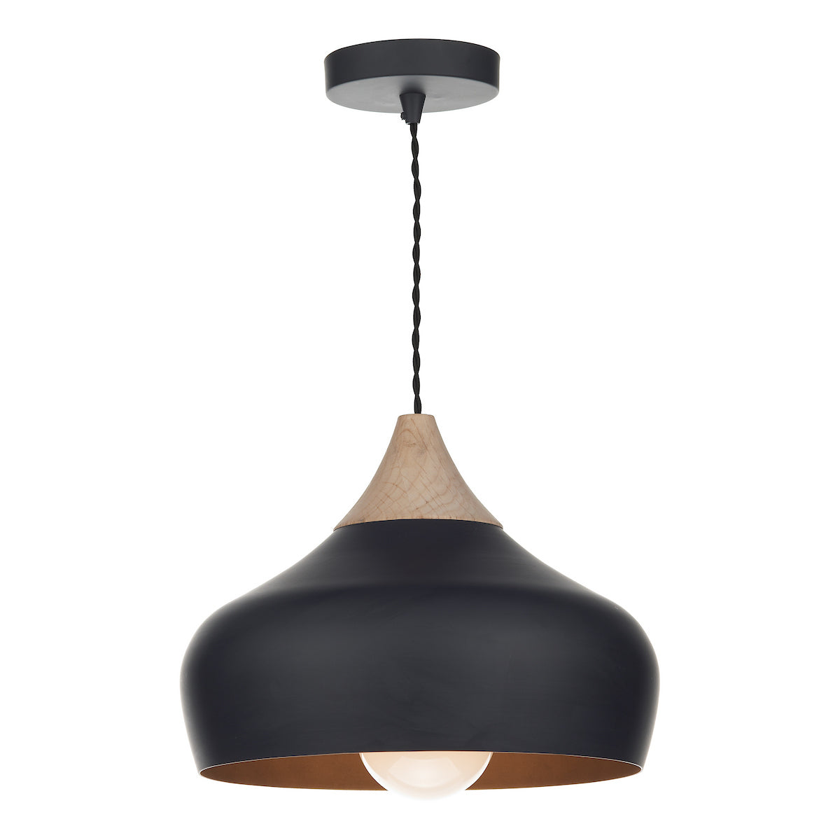 GAUCHO 1LT PENDANT BLACK