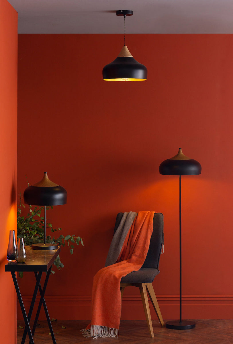GAUCHO 1LT PENDANT BLACK