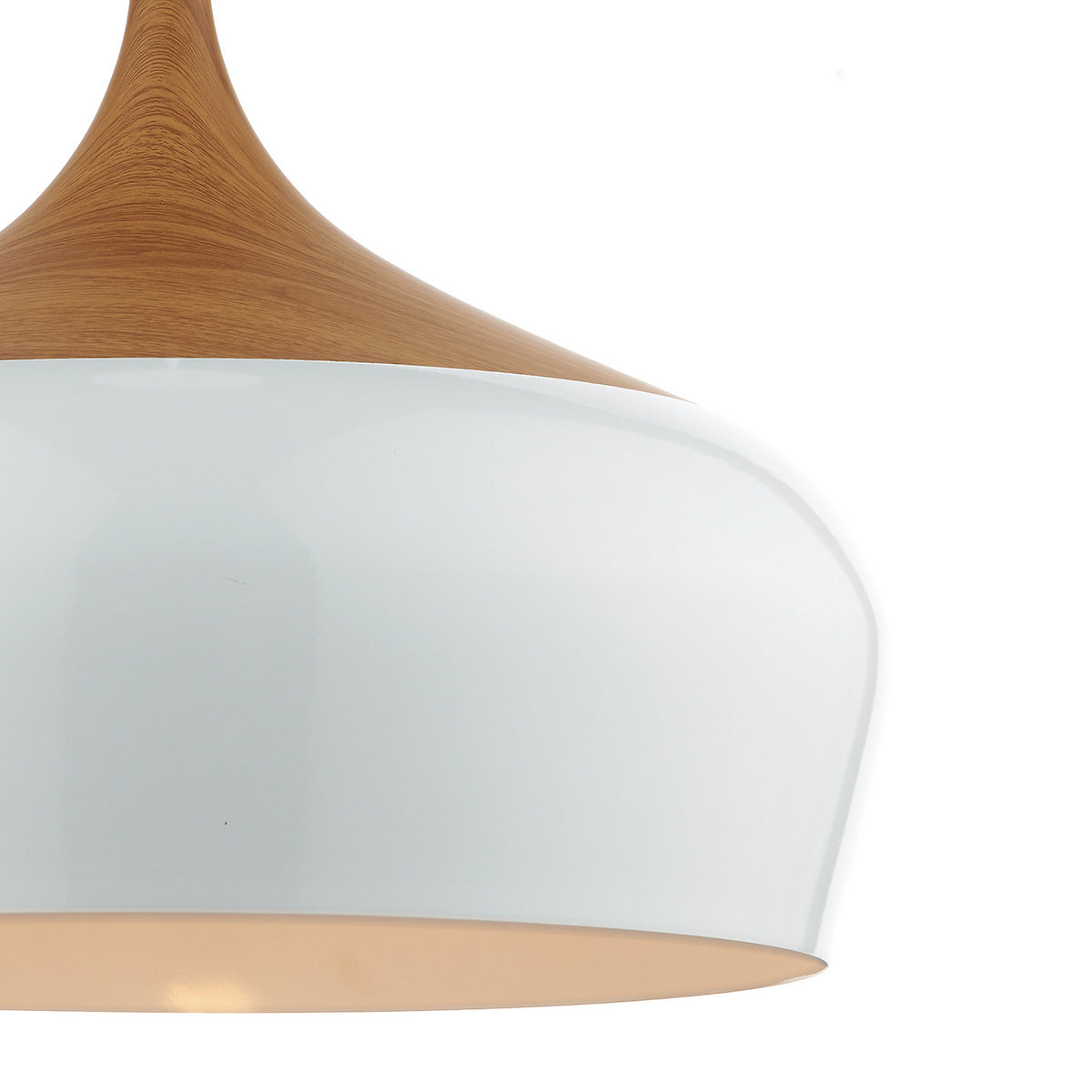 GAUCHO 1LT PENDANT WHITE LARGE