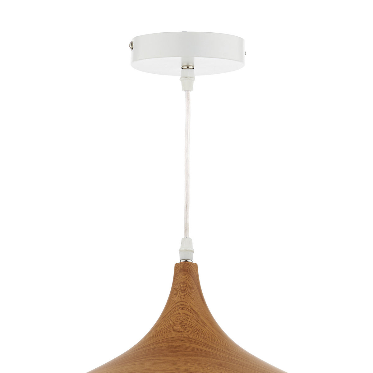 GAUCHO 1LT PENDANT WHITE LARGE
