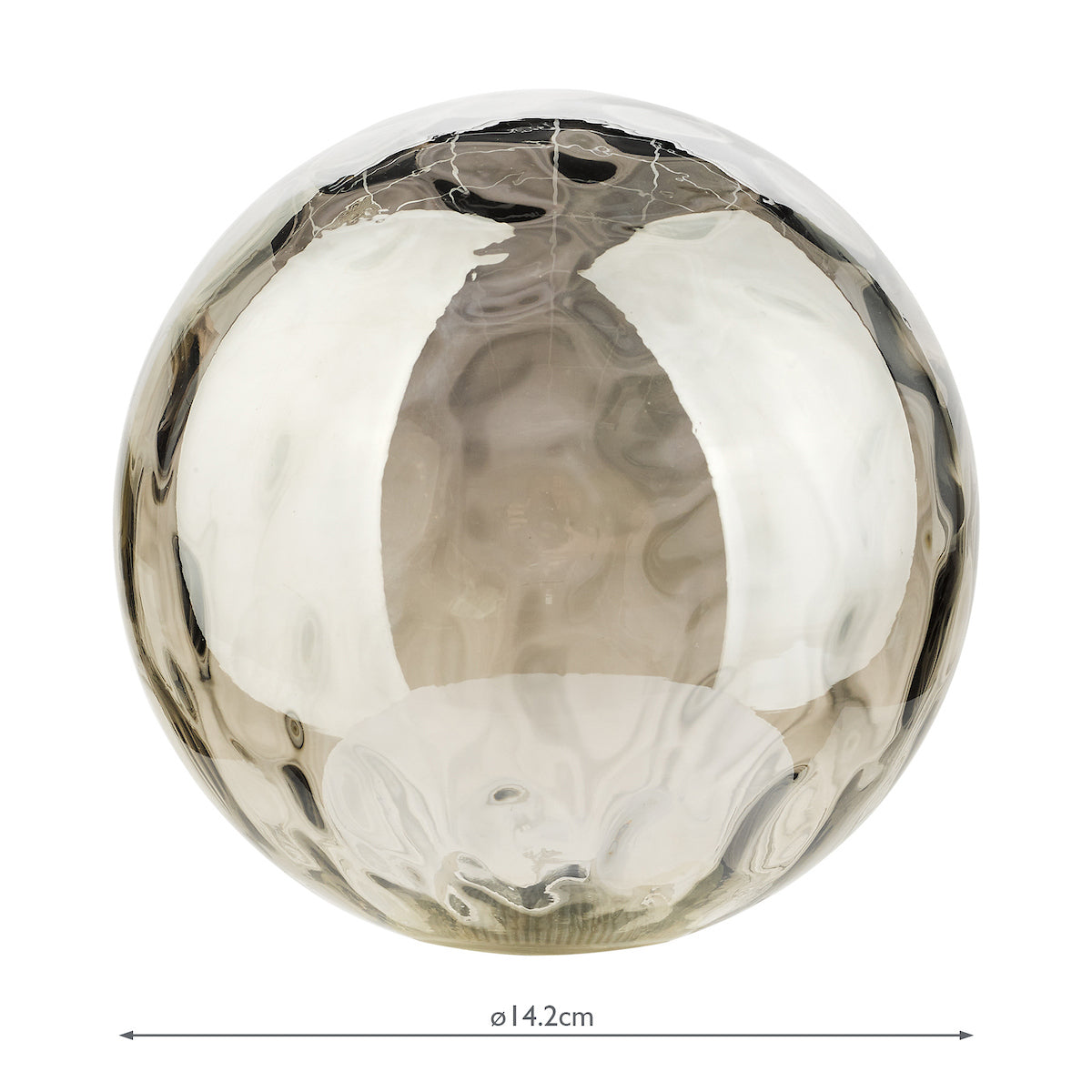 ACCESSORIES MIX AND MATCH GLASS SMOKED DIMPLE 150M