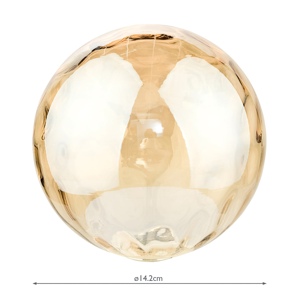 ACCESSORIES MIX & MATCH GLASS CHAMPAGNE DIMPLE 150
