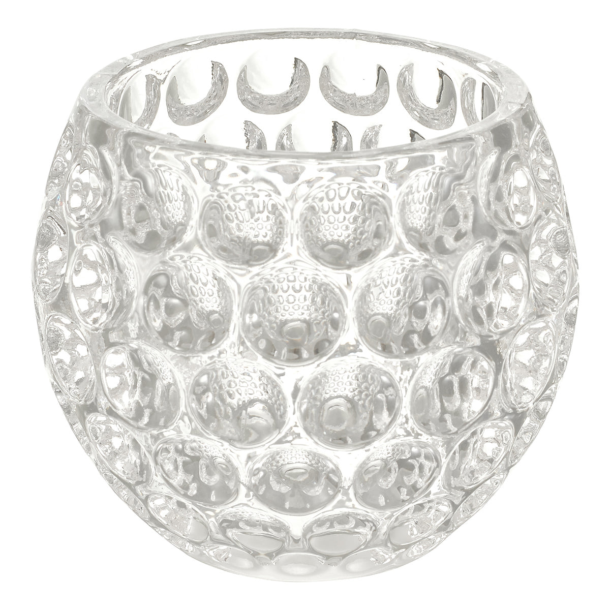 ACCESSORIES MIX AND MATCH GLASS DIMPLED OPEN