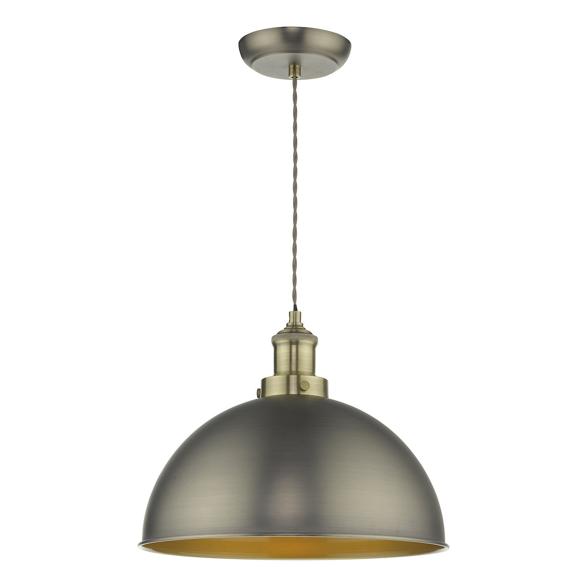 GOVERNOR 1LT PENDANT ANT CHR ANT BRA