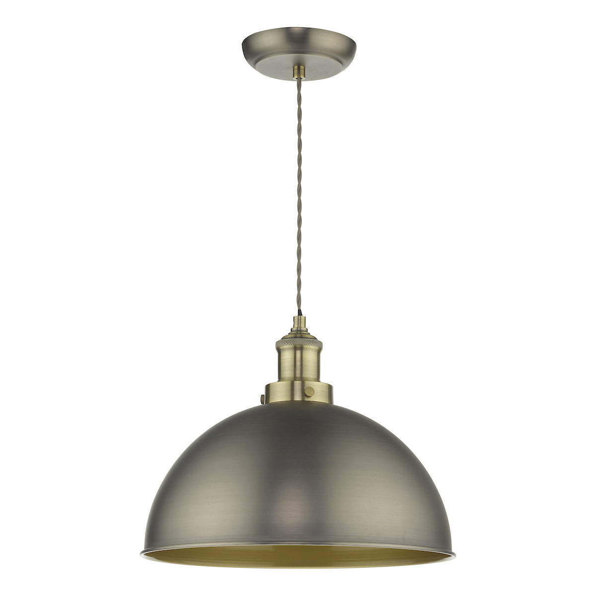 GOVERNOR 1LT PENDANT ANT CHR ANT BRA