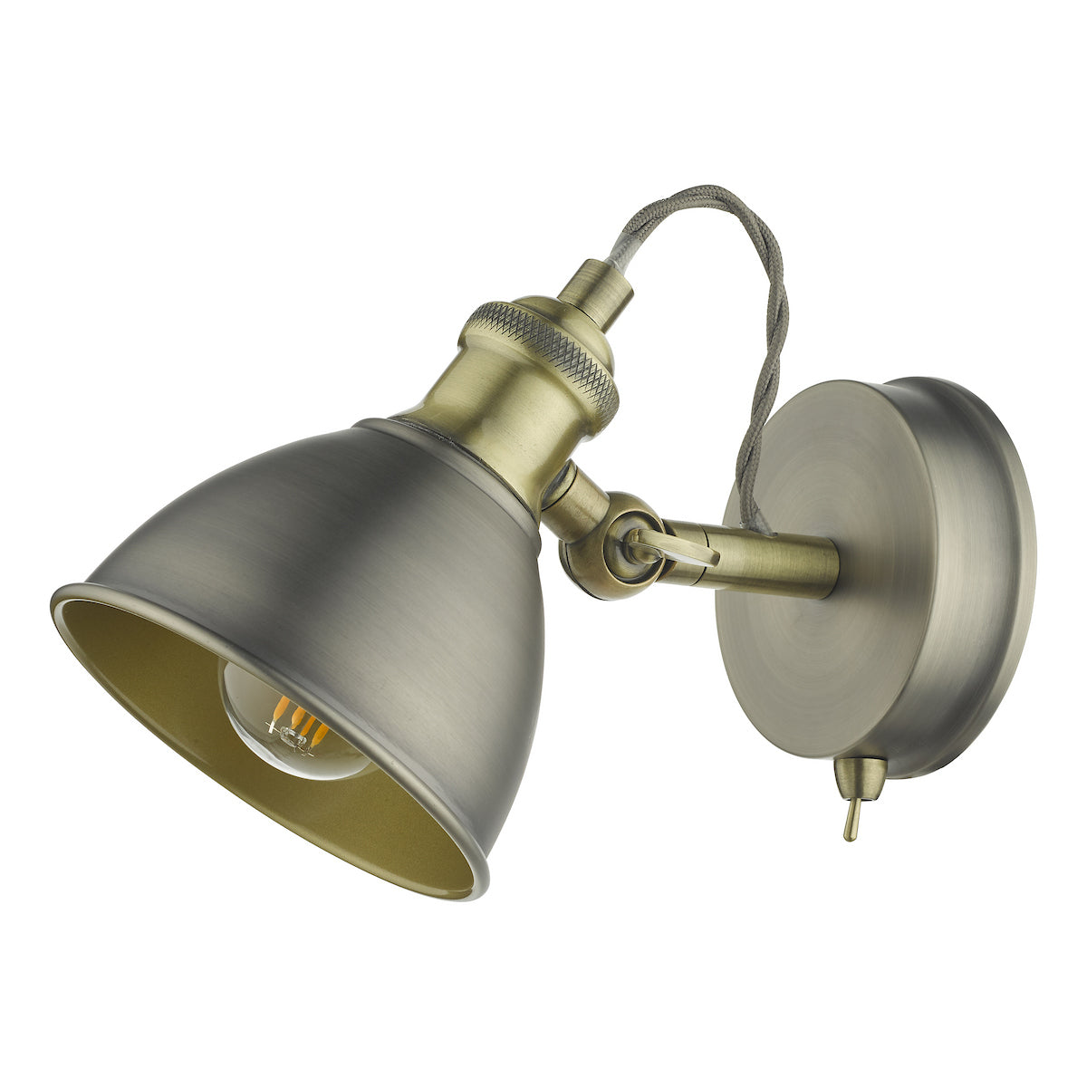 GOVERNOR SINGLE SPOTLIGHT ANT CHR ANT BRA