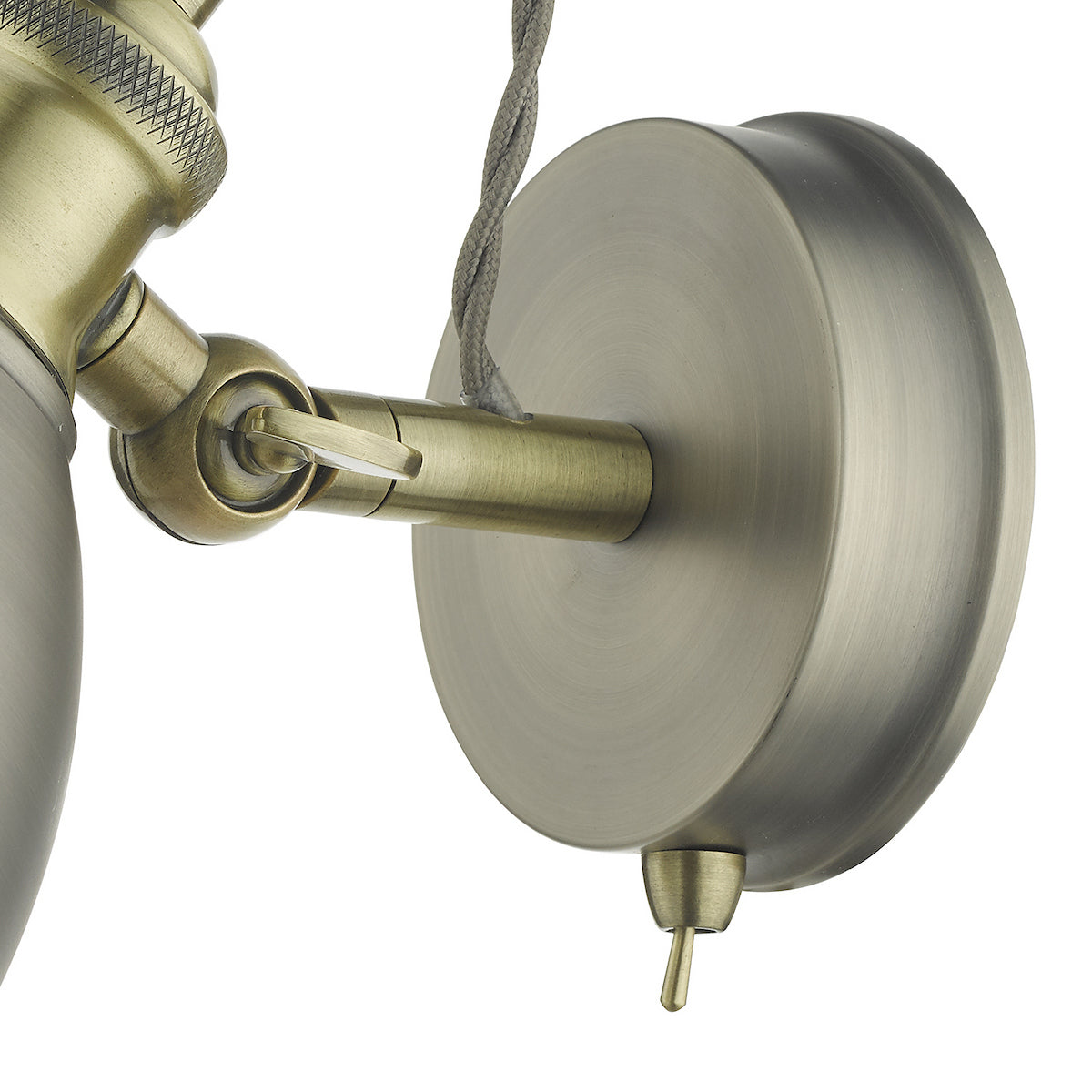GOVERNOR SINGLE SPOTLIGHT ANT CHR ANT BRA