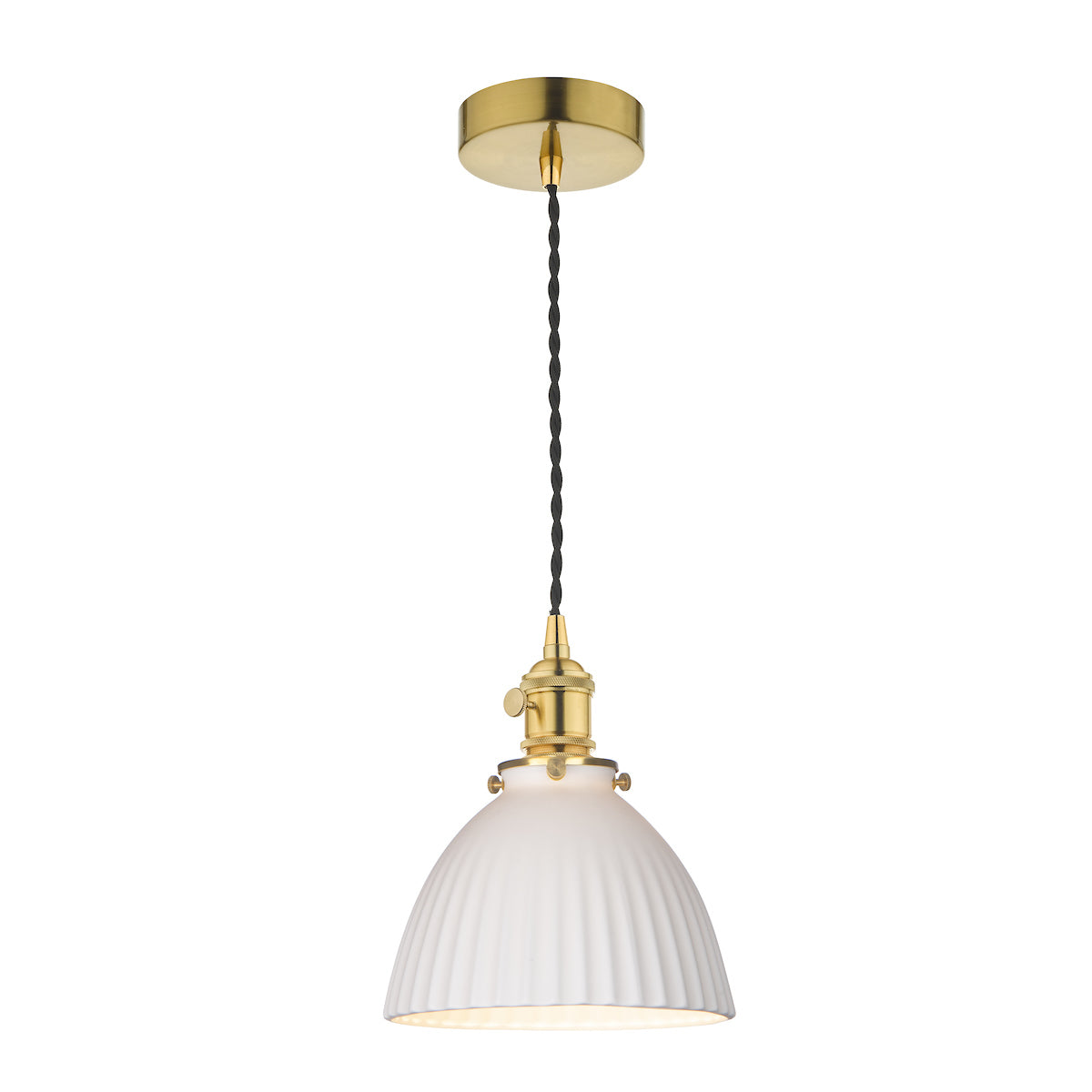 HADANO 1LT SUSPENSION BRASS CW CERAMIC DOMED SHD