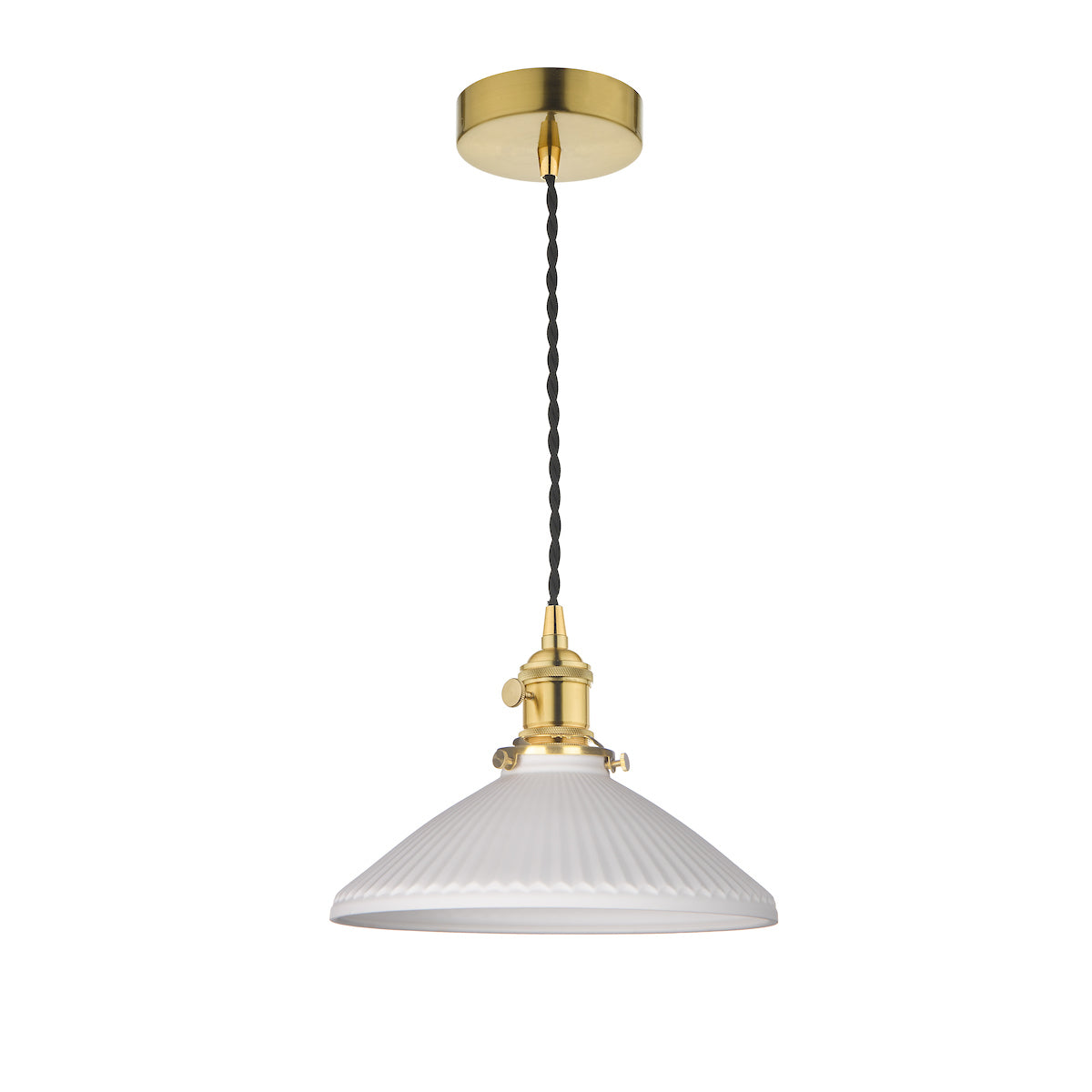 HADANO 1LT SUSPENSION BRASS CW CERAMIC SHALLOW SHD