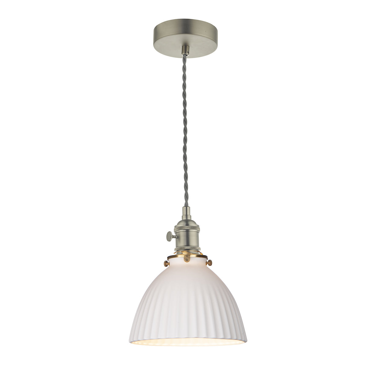 HADANO 1LT SUSPENSION ANT CHR CW CERAMIC DOMED SHD