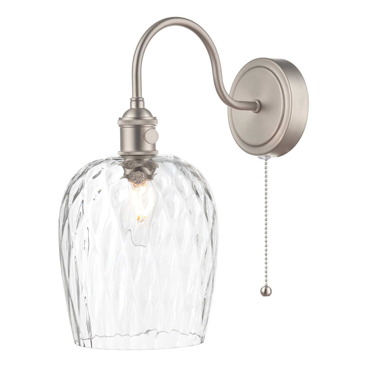 HADANO 1LT W/LT ANT CHR WITH CLEAR DIMPLED SHD