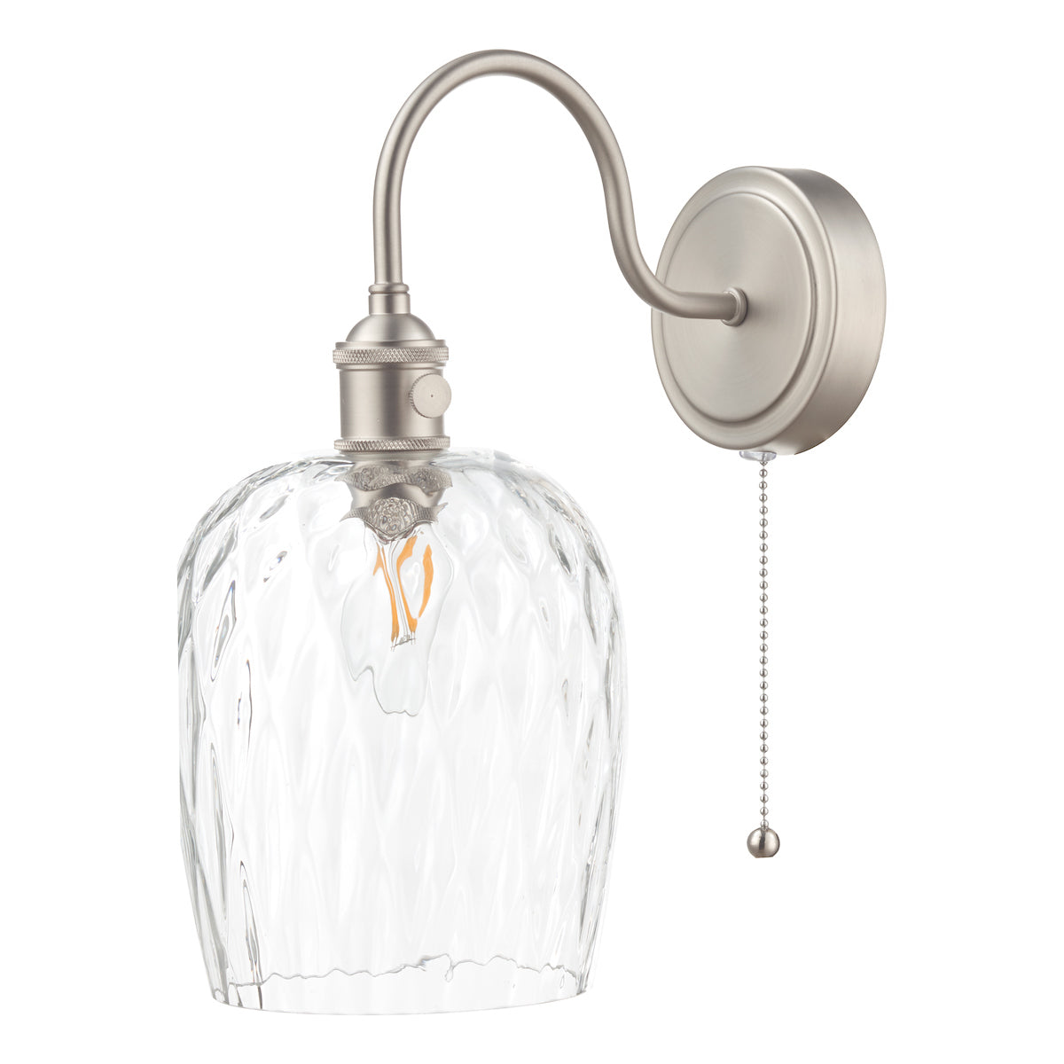 HADANO 1LT W/LT ANT CHR WITH CLEAR DIMPLED SHD