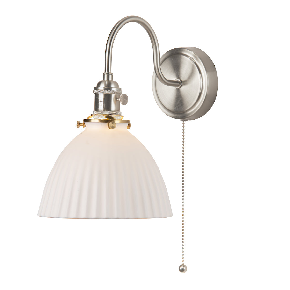 HADANO 1LT W/LT ANT CHR WITH CERAMIC DOMED SHD