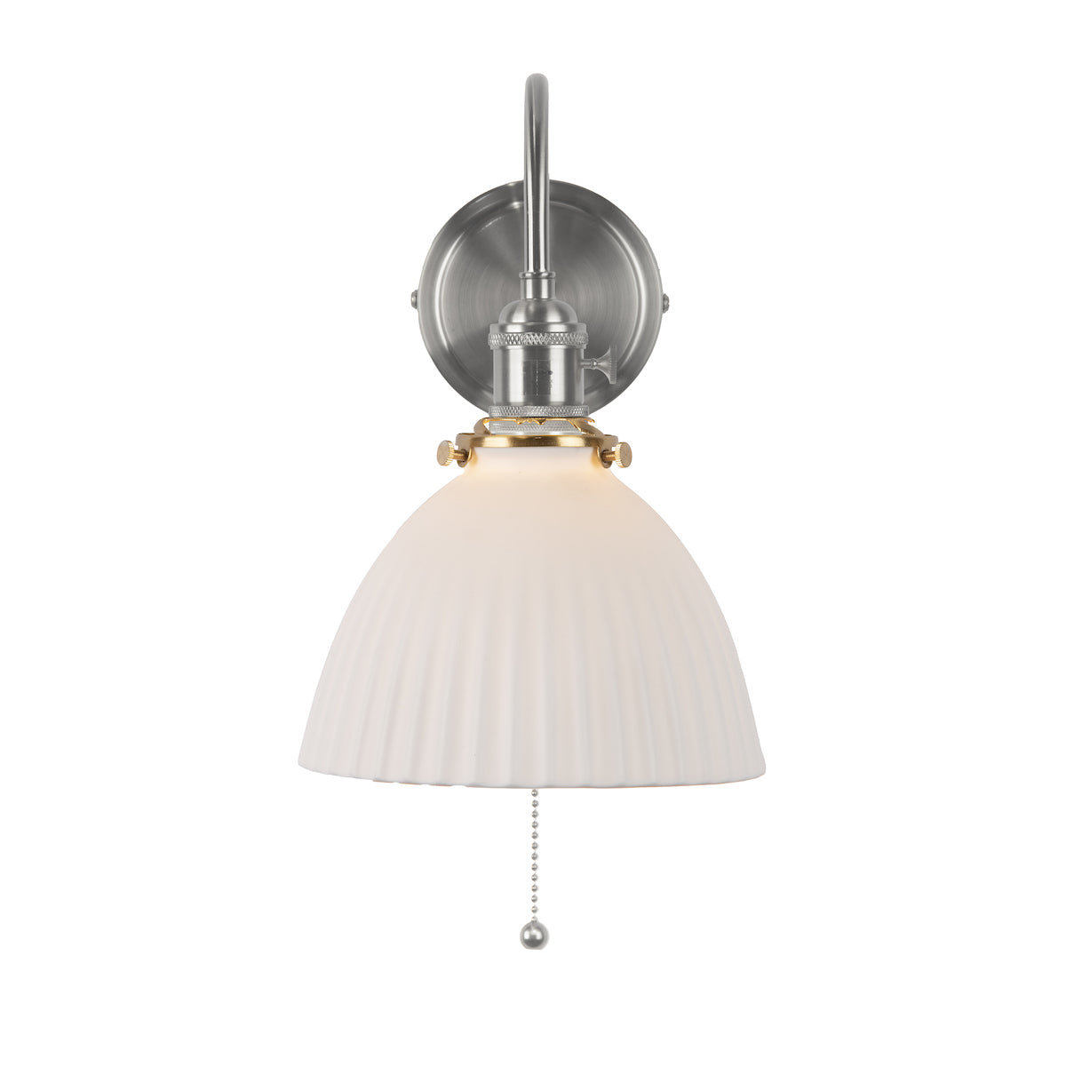 HADANO 1LT W/LT ANT CHR WITH CERAMIC DOMED SHD