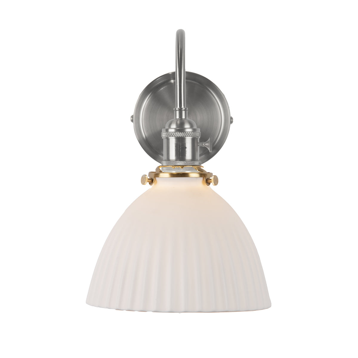 HADANO 1LT W/LT ANT CHR WITH CERAMIC DOMED SHD