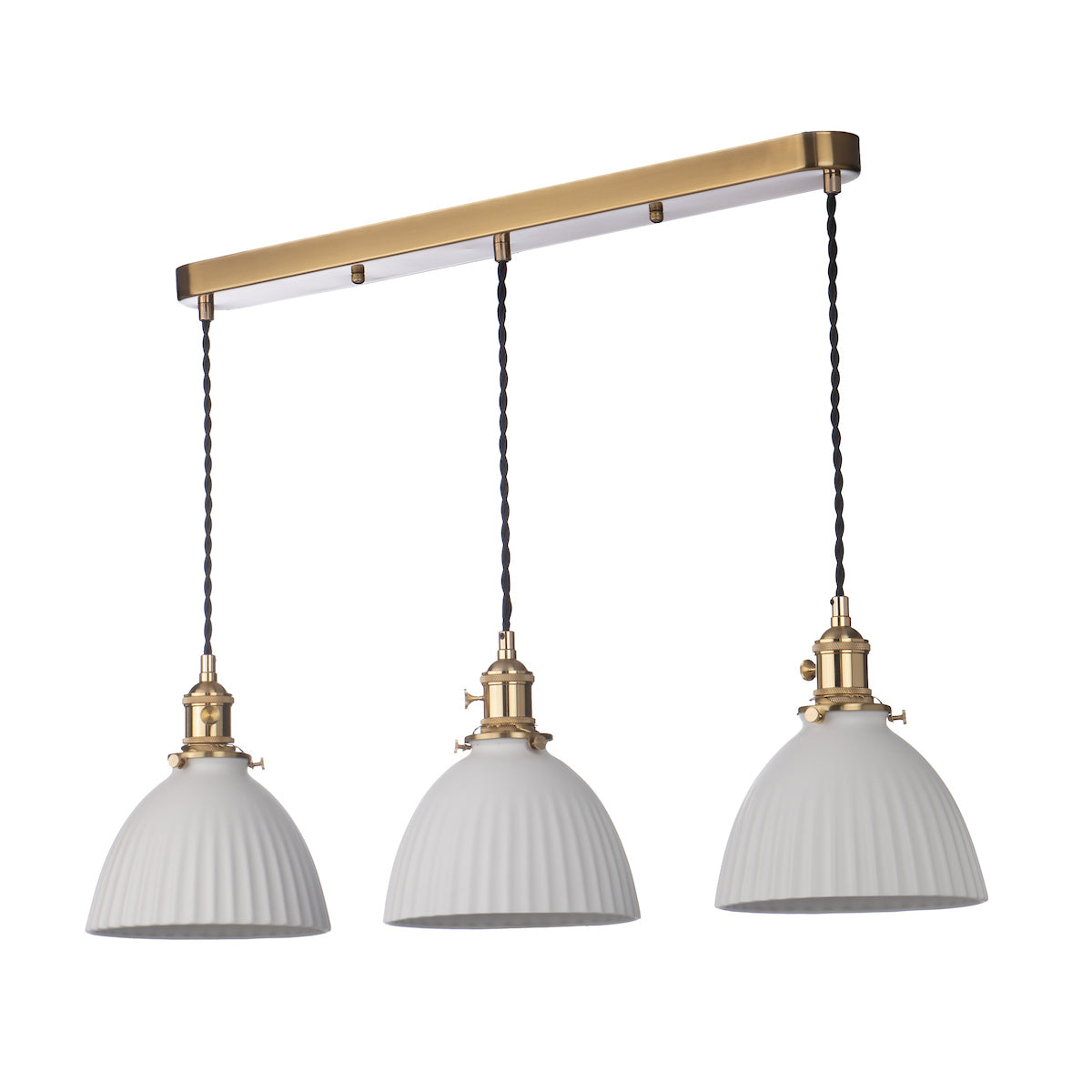 HADANO 3LT SUSPENSION BRASS WITH CERAMIC DOMED SHD
