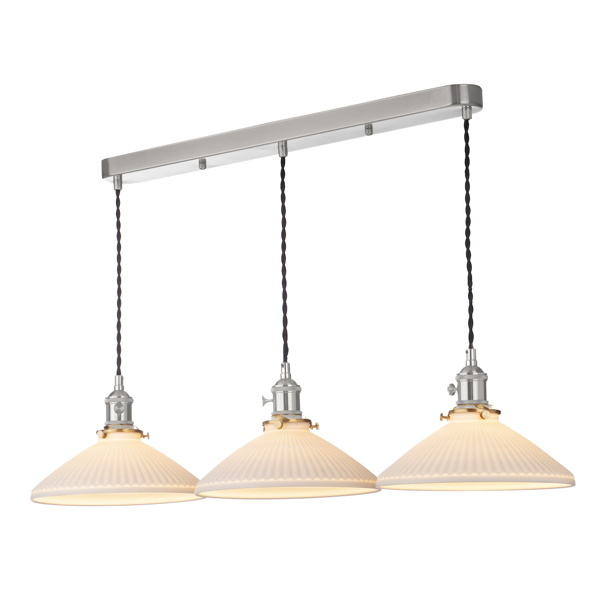 HADANO 3LT SUSPENSION ANT CHR WITH CERAMIC SHALLOW
