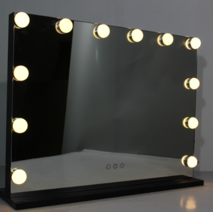 HOLLYWOOD LANDSCAPE MIRROR CCT Black