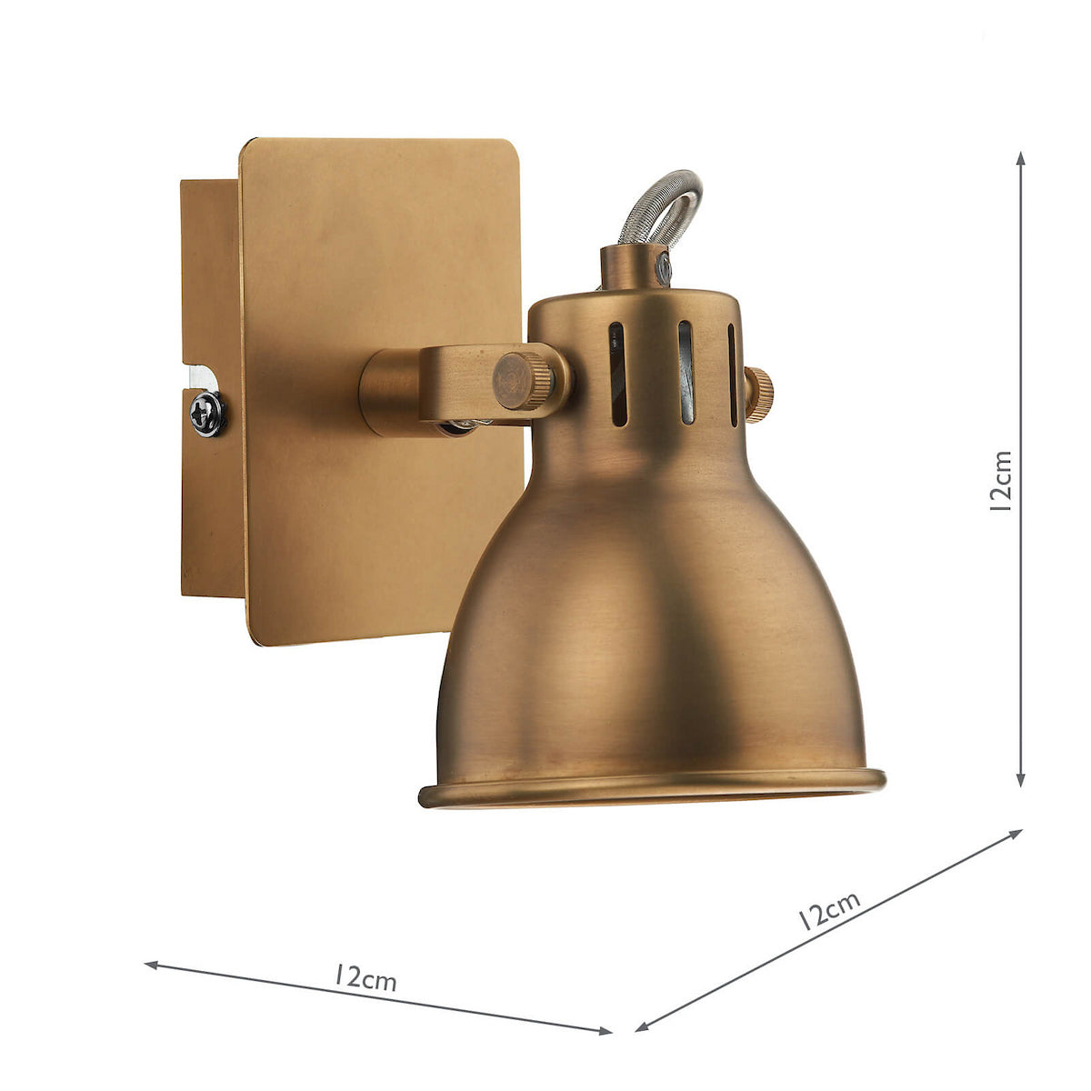 IDAHO SWB GU10 NATURAL BRASS GU10 LED INC