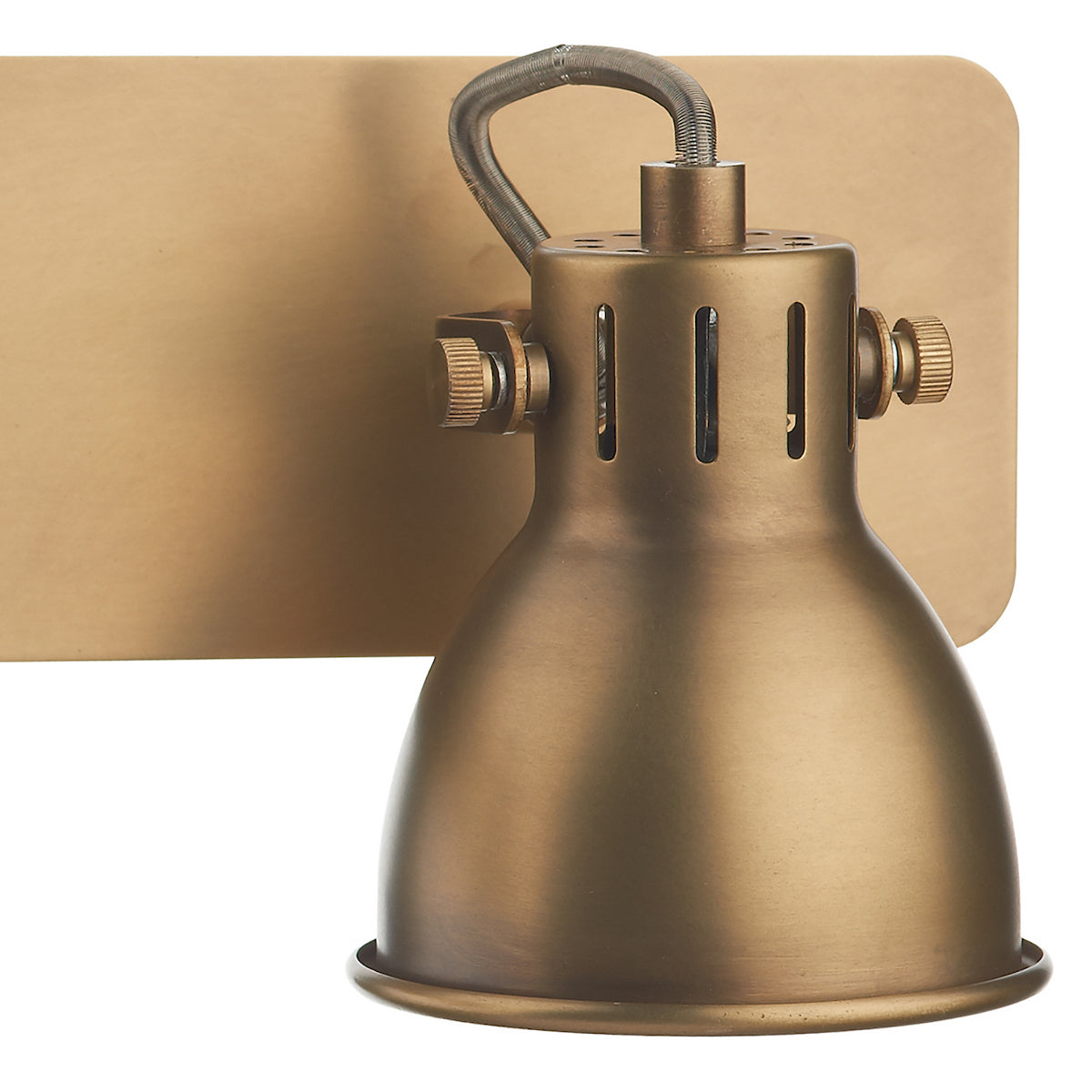 IDAHO 2LT BAR SPOT GU10 NATURAL BRASS GU10 LED INC