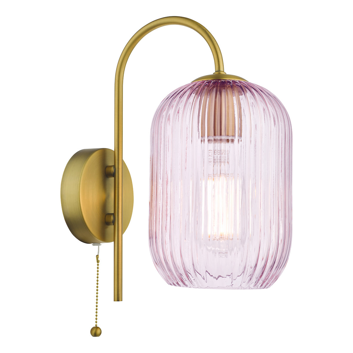 IDRA 1LT W/LT BRONZE CW PINK GLS