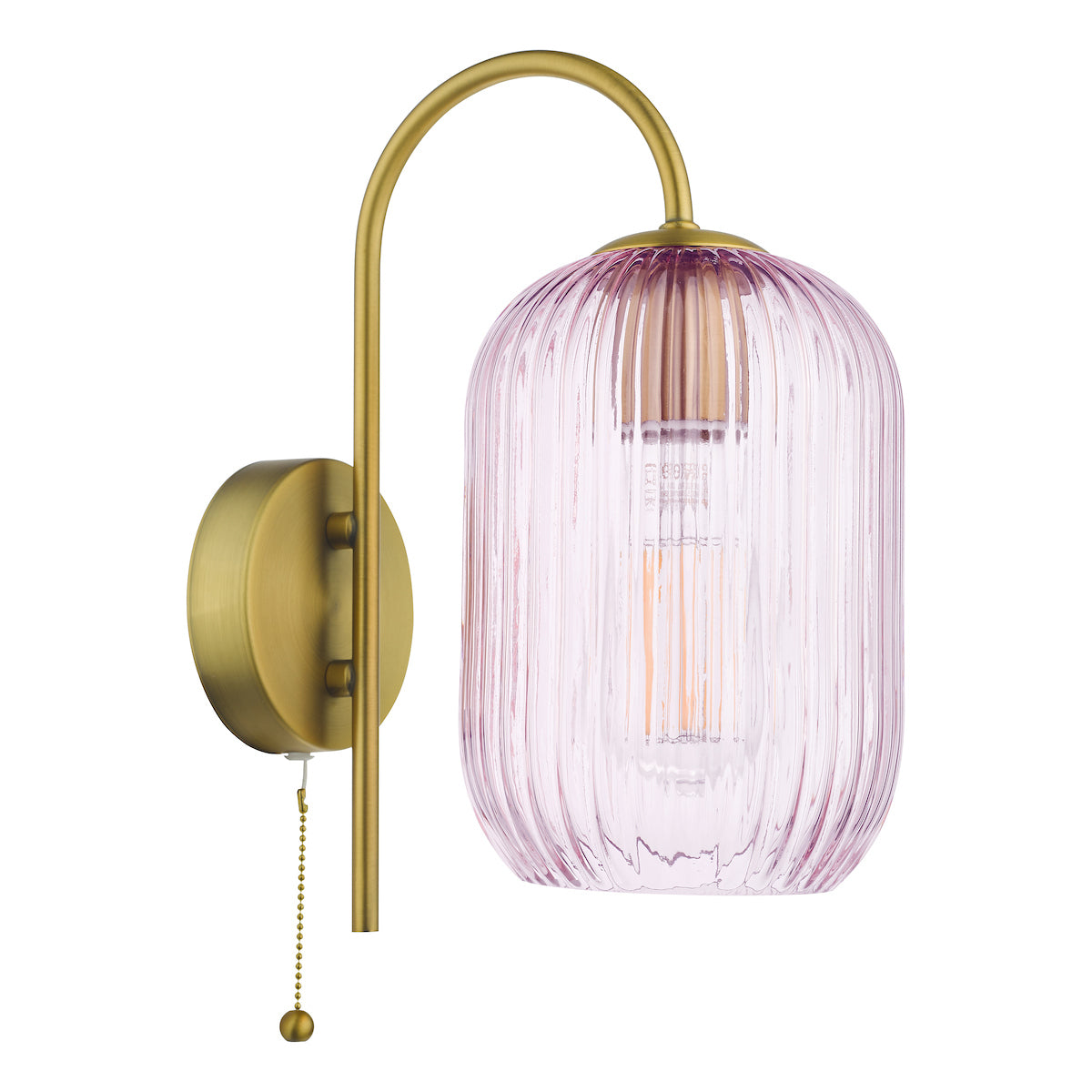 IDRA 1LT W/LT BRONZE CW PINK GLS