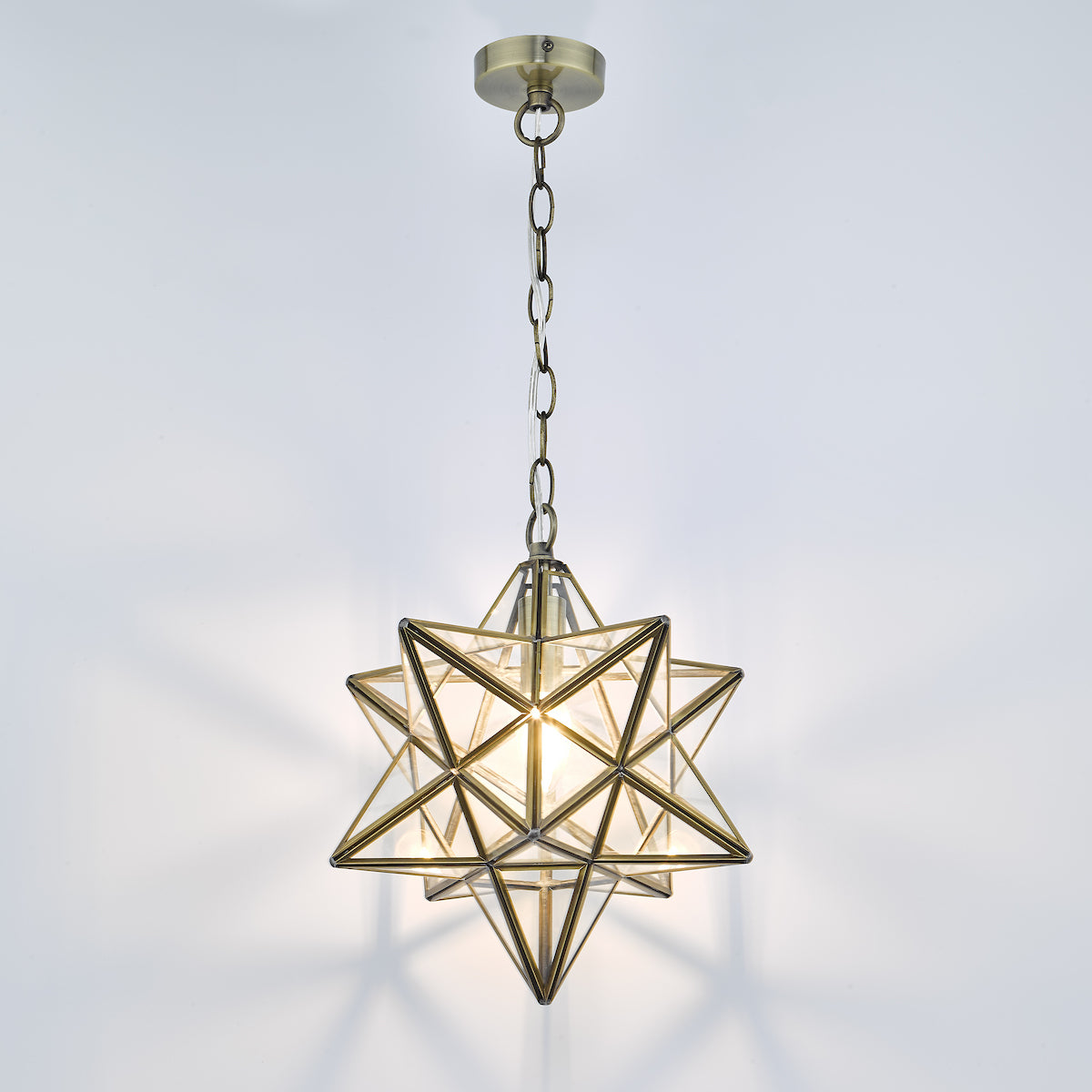 ILARIO 1LT STAR PENDANT LARGE ANT BRA